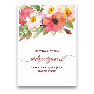 Karnet -Wdzięczność