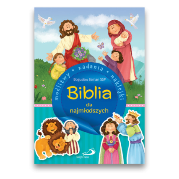 Biblia dla najmłodszych -zadania, naklejki- Edycja