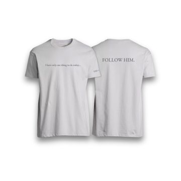 T-shirt - The Chosen - FOLLOW HIM  - szary - L