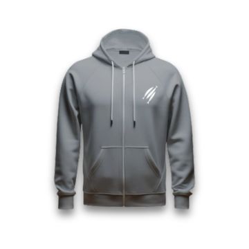 Bluza - The Chosen - 3 ryby - S rozpinana szara