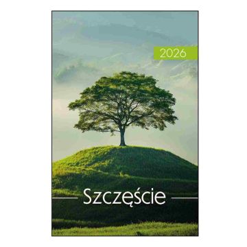 Kalendarz 2026 - kieszonkowy Szczęście - drzewo