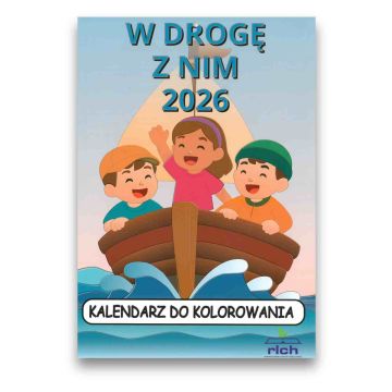 Kalendarz dla dzieci 2026 - do kolorowania