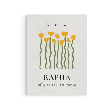 Obraz na płótnie - Imiona Boga - Rapha