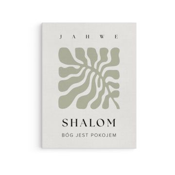 Obraz na płótnie - Imiona Boga - Shalom