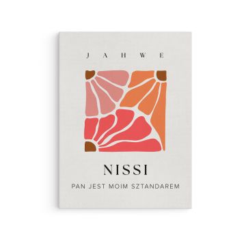 Obraz na płótnie - Imiona Boga - Nissi