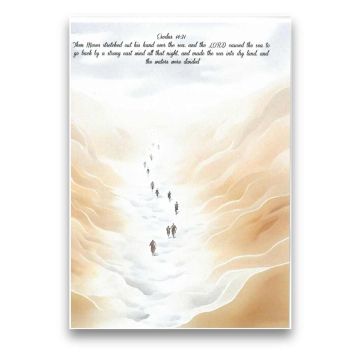 Plakat - Exodus 14,21