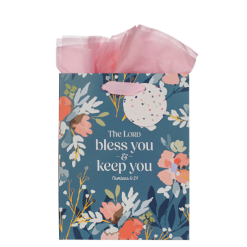 Torba prezentowa - The Lord Bless You Teal