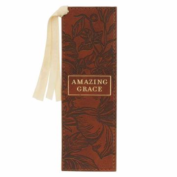 Zakładka skórzana - Amazing Grace Honey Brown