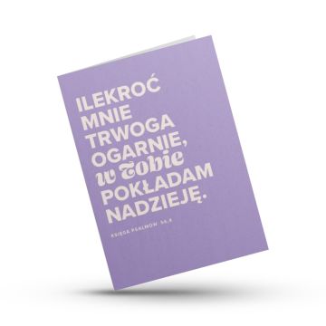 A Kartka składana - Ilekroć mnie trwoga