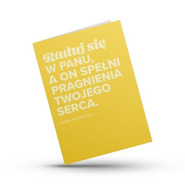 A Kartka składana - Raduj się w Panu