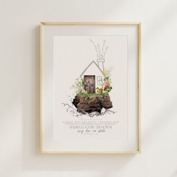 Plakat misja - Mądry budowniczy
