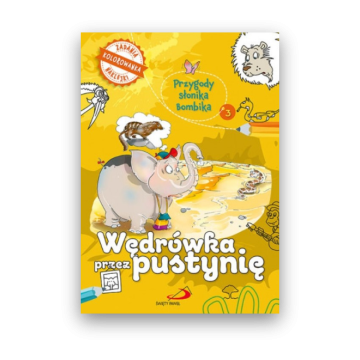 Kolorowanka Bombik 3 - Wędrówka przez pustynie