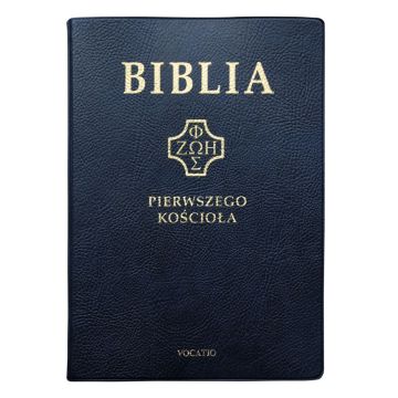 Biblia Pierwszego Kościoła  PVC granat