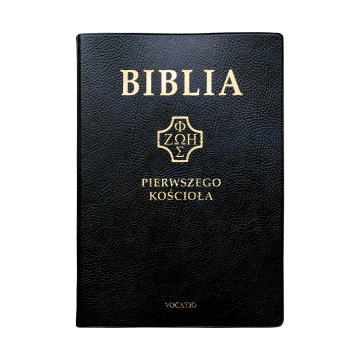 Biblia Pierwszego Kościoła  PVC czarna