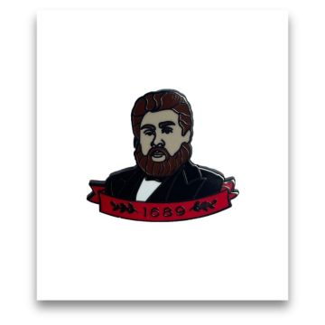 Przypinka emaliowana - Charles Spurgeon