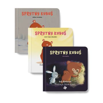 Komplet - Sprytny Kubuś seria 2 - boardbook
