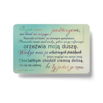 Magnes na lodówkę - Pan jest moim pasterzem