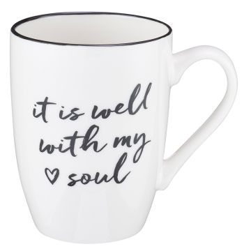 Kubek ceramiczny - It is Well with My Soul