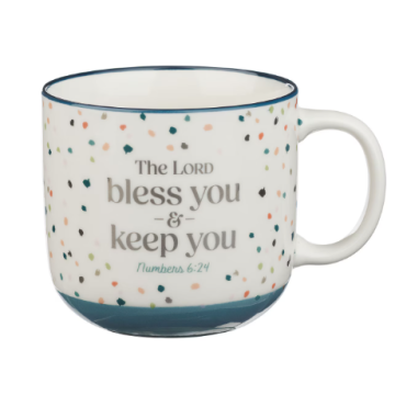 Kubek ceramiczny - Bless You and Keep You
